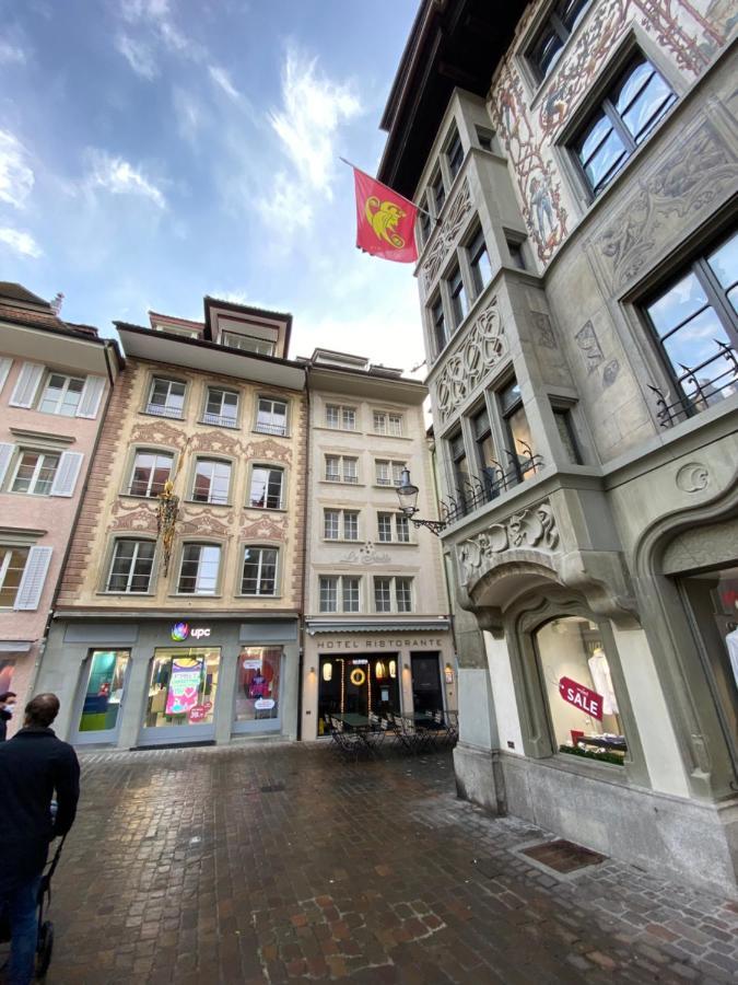 Hotel Lestelle - Self Check-In Lucerna Exterior foto