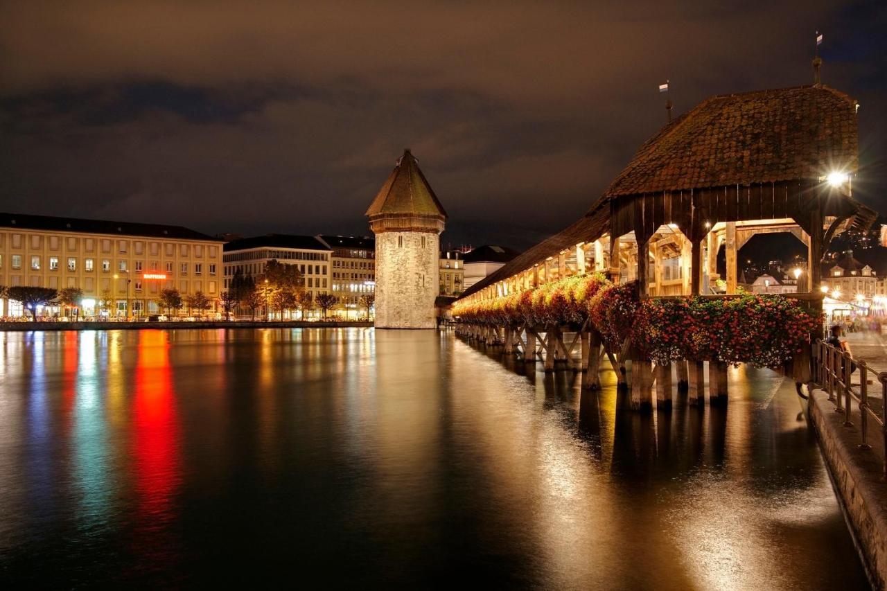 Hotel Lestelle - Self Check-In Lucerna Exterior foto