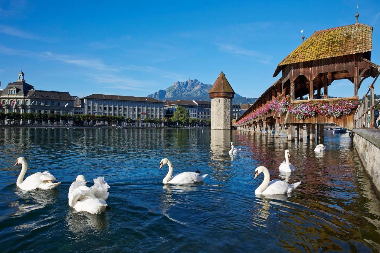 Hotel Lestelle - Self Check-In Lucerna Exterior foto
