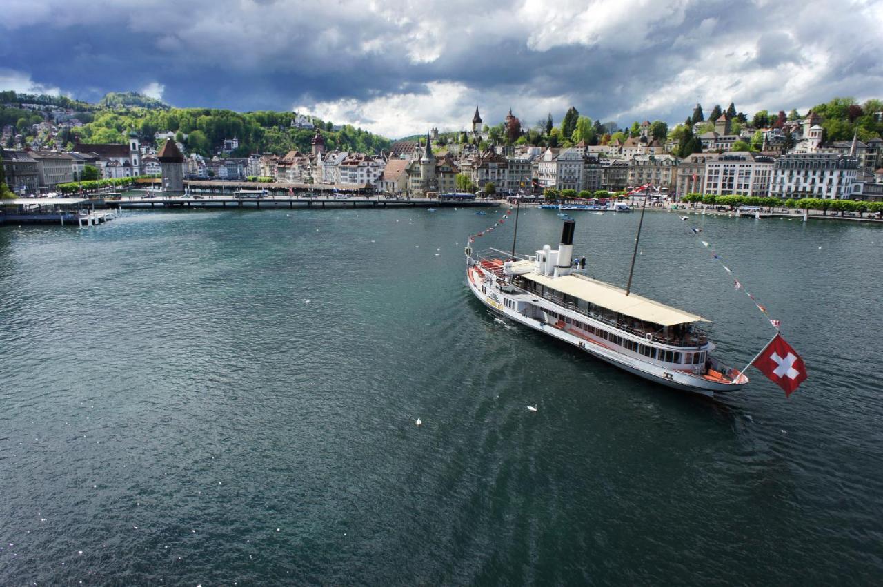 Hotel Lestelle - Self Check-In Lucerna Exterior foto