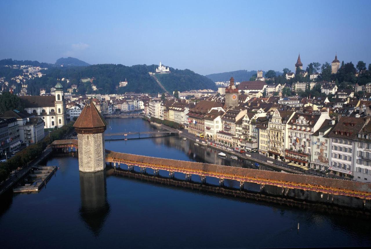 Hotel Lestelle - Self Check-In Lucerna Exterior foto